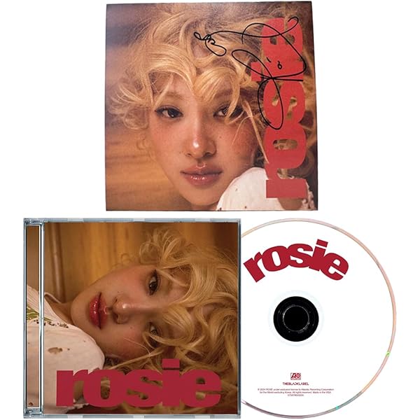 rosie, rosie, rosie - Blackpink Rosie Jewel case version CD